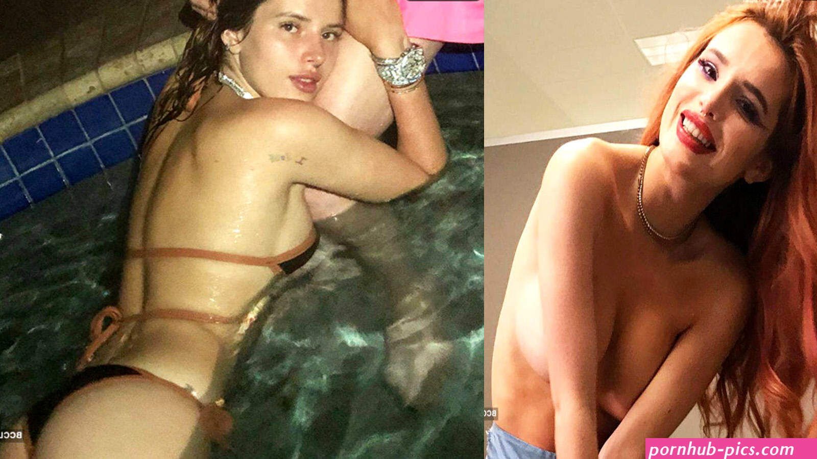 Bella Thorne shares private pictures after hackers threat