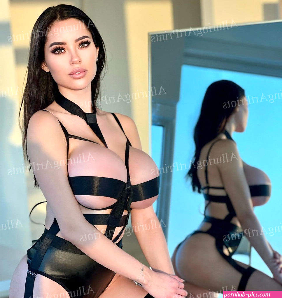 Marisol Yotta Risque Print Latina Model Pretty Woman Big Boobs Hot Edgy BB600