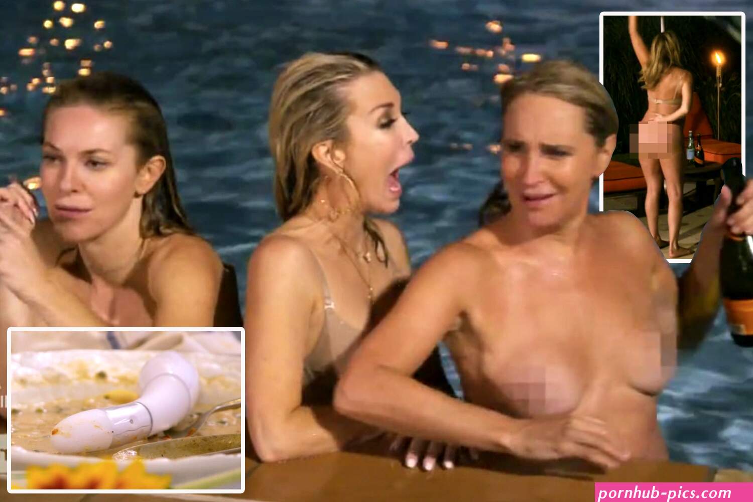 RHONY stars strip naked throw fiery torches and toss a vibrator in the chicken dish in craziest Housewives party ever
