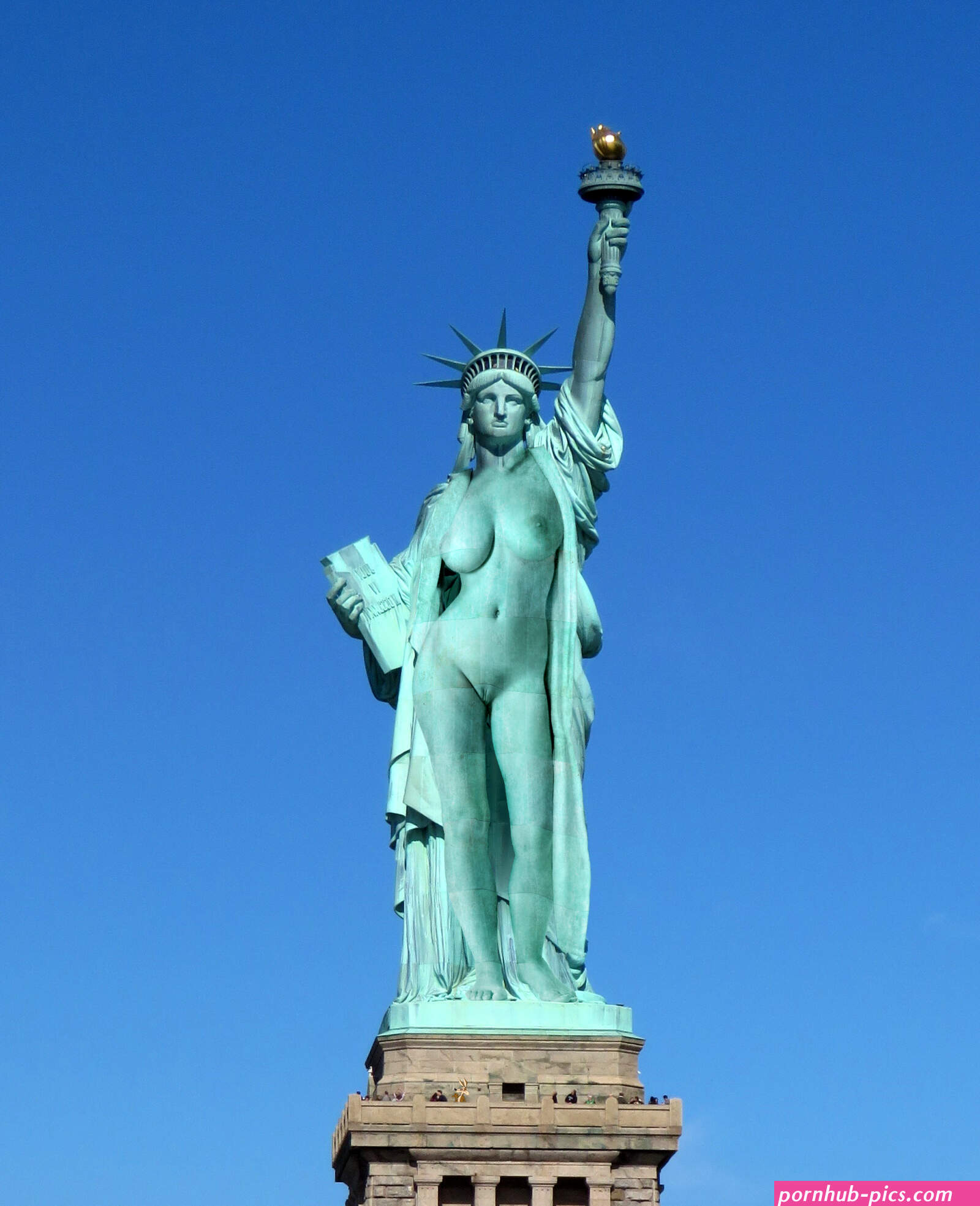Post 5558818: America edit fakes inanimate Statue StatueofLiberty USA wileecoyote1969