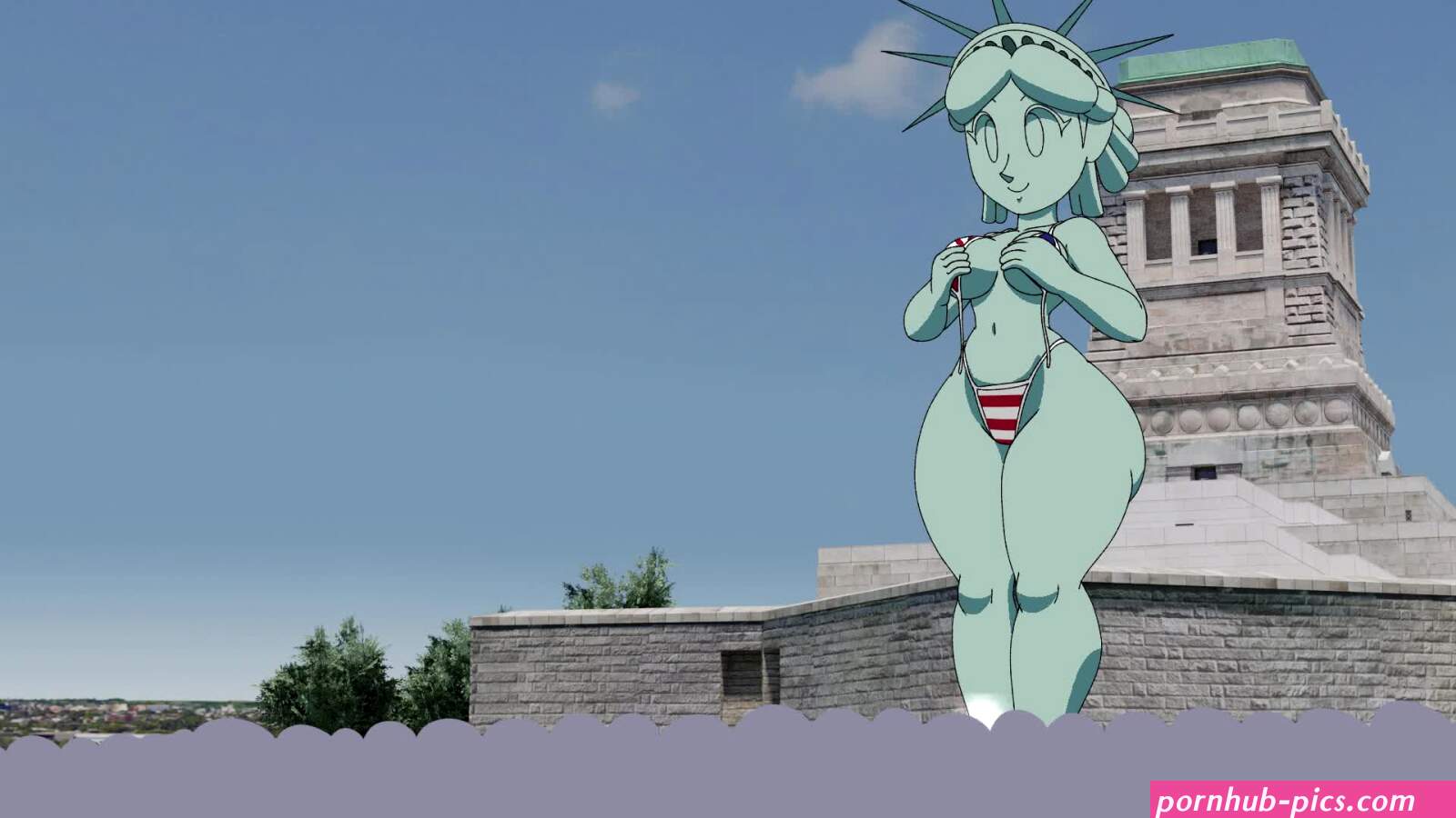 4th Of July Statue Of Liberty Bikini Tagme