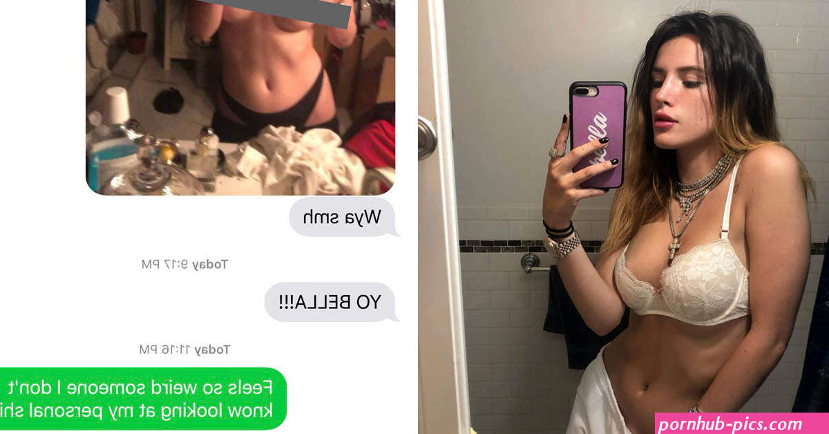 Bella Thorne Releases Her Own Salacious Pics To Stop The Hacker Allegedly Threatening Her