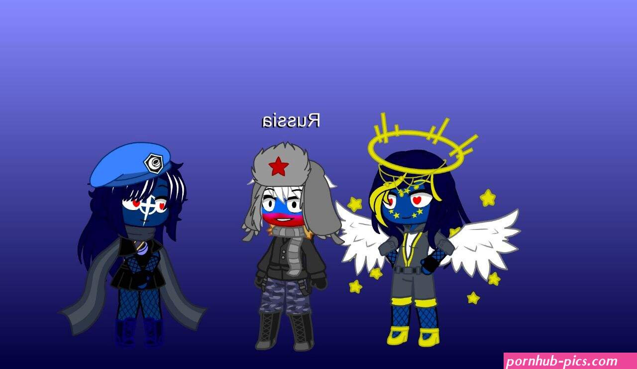 Porno countryhumans: Russia x EU X NATO