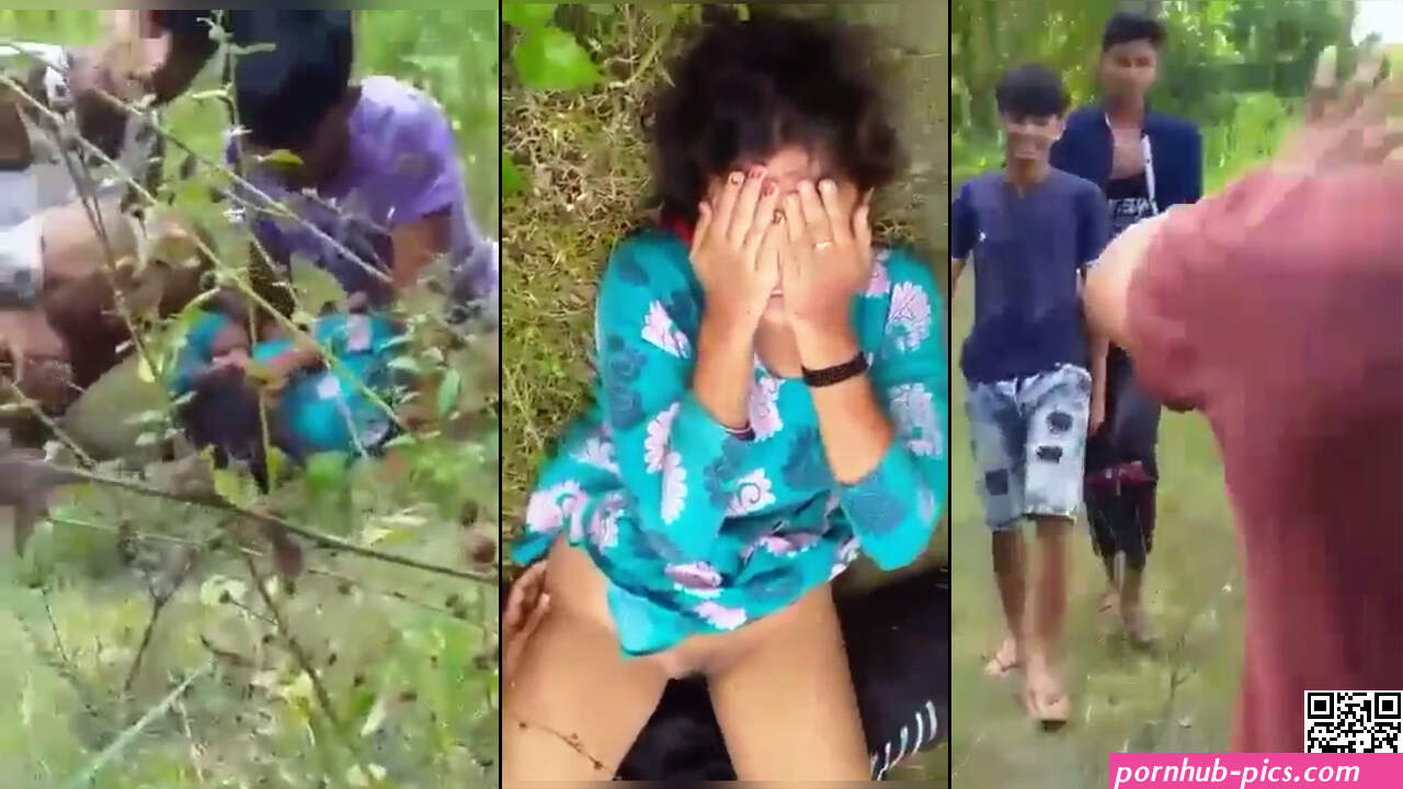 Viral Desi XXX MMS! A villager caught a couple lovers fucking in the bush