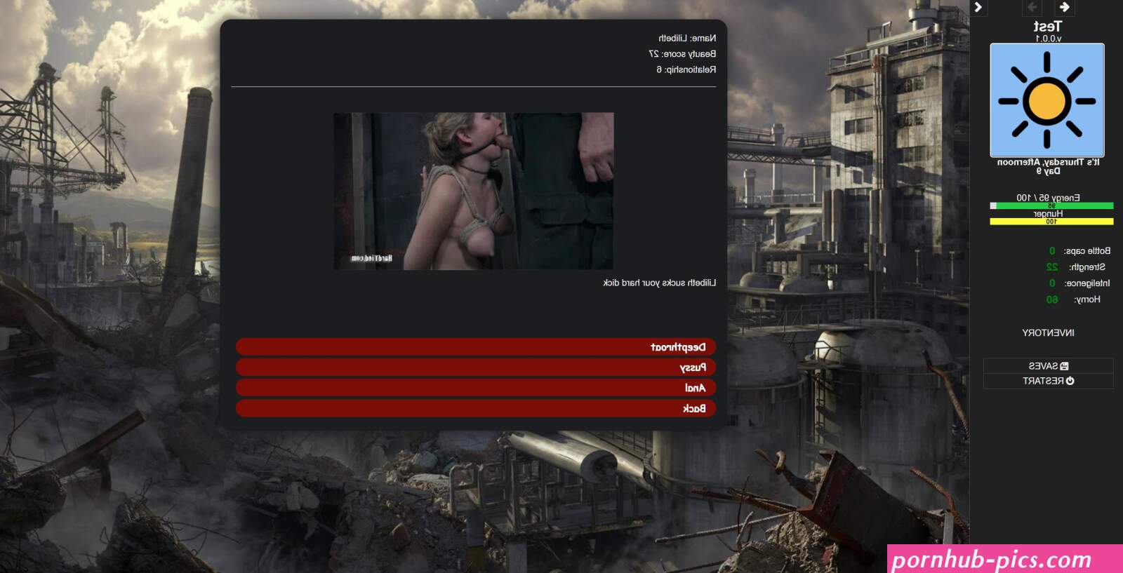 HTML Apocalyptic world