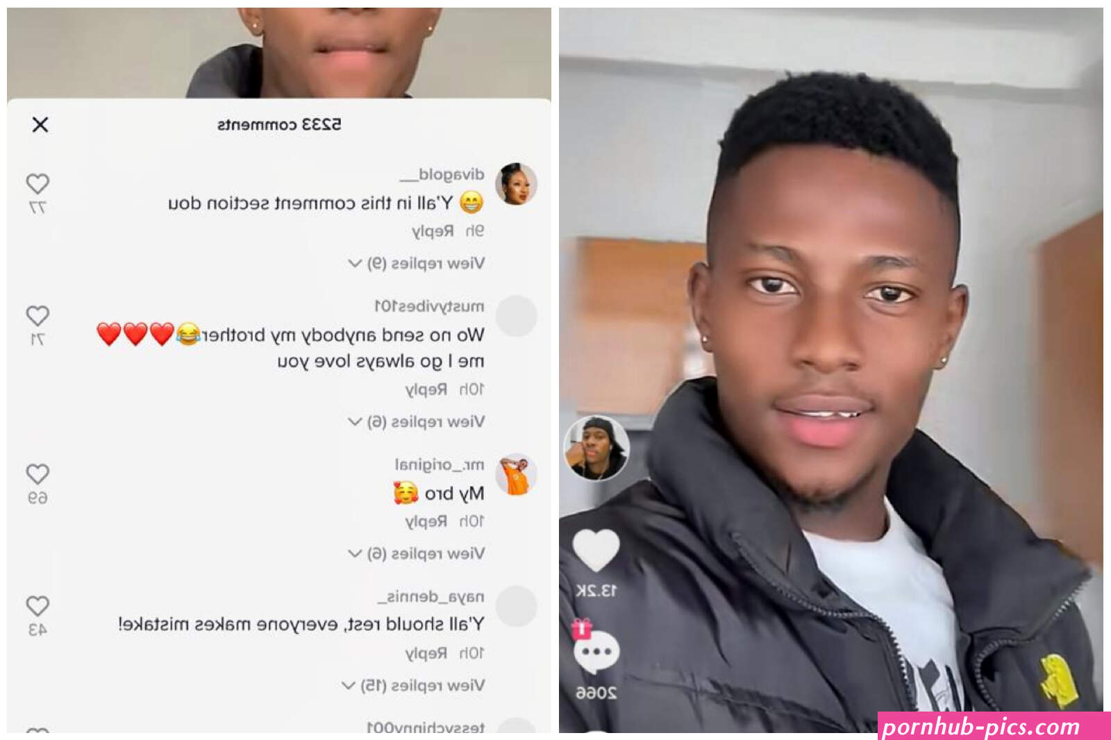 Nigerians react as Nigerian Tiktoker Bernie leaked Tiktok nude and sex video goes viral