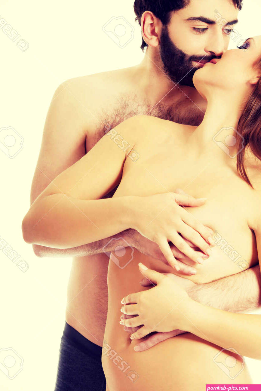 Handsome Man Touching Womans Breast And Kissing Her. Stock Photo Picture and Royalty Free Image. Image 46076736.