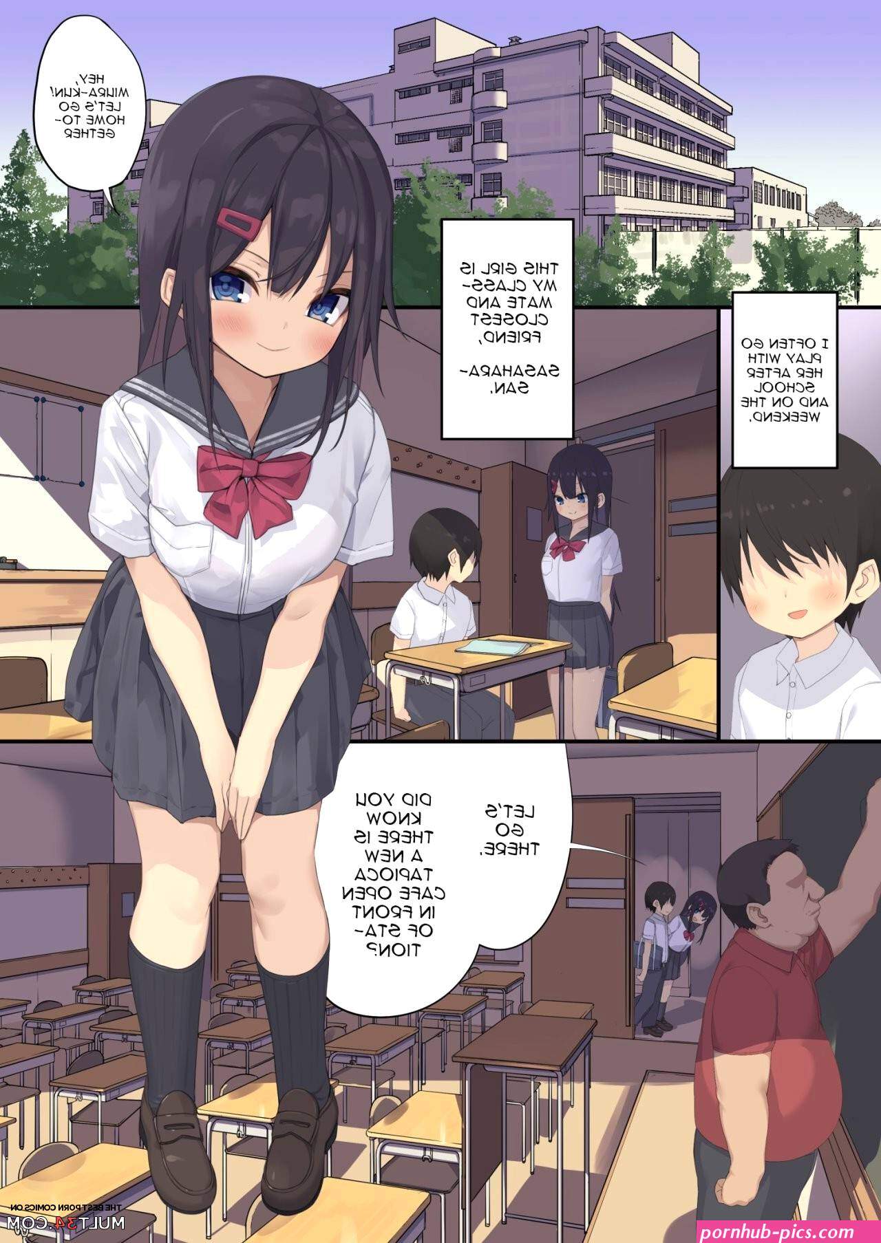 Joshikousei wa Dansei Kyoushi ni NTR Reru porn comic