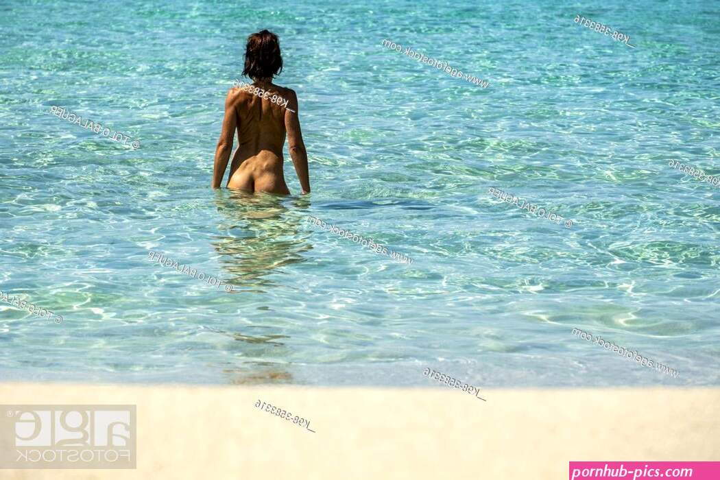 woman practicing naturist nudism Arenalet de Aubarca Arta Mallorca Balearic Islands Spain Stock Photo Picture And Rights Managed Image. Pic. K98-3583316