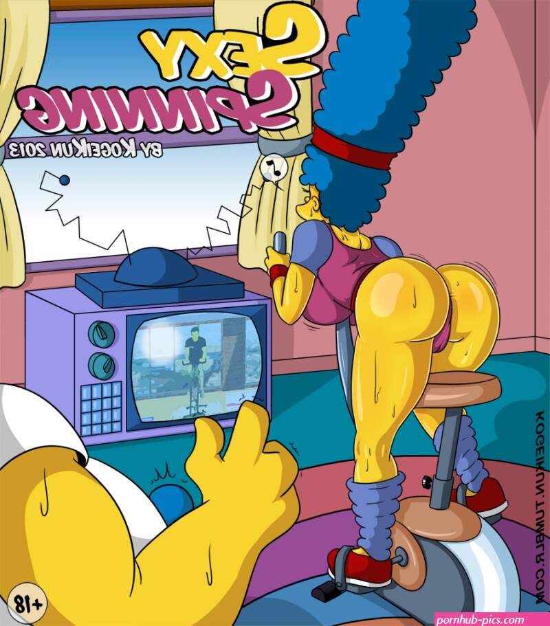 Super-sexy Rolling: Marge Simpson has found more pleasuring way to work out her wieght