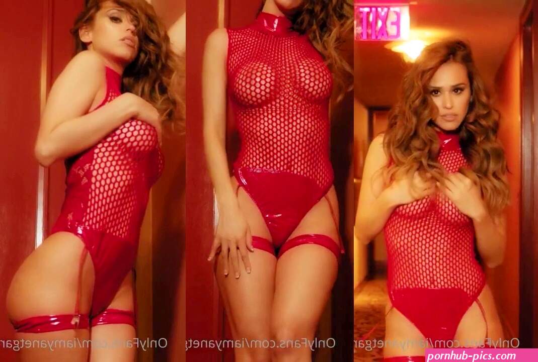 Yanet Garcia See Through Red Lingerie Tease Video Leaked