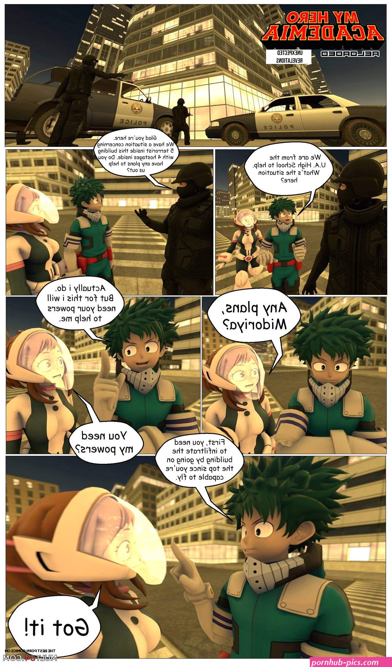 My Hero Academia Reloaded: Unexpected Revelations porn comic