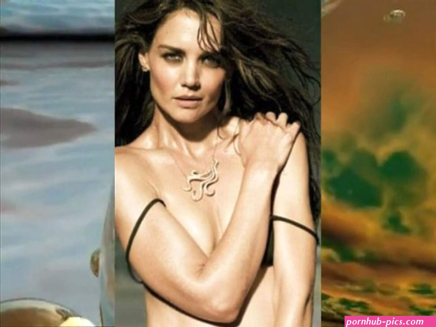 Katie Holmes Goes Topless For A New Jewellry Ad
