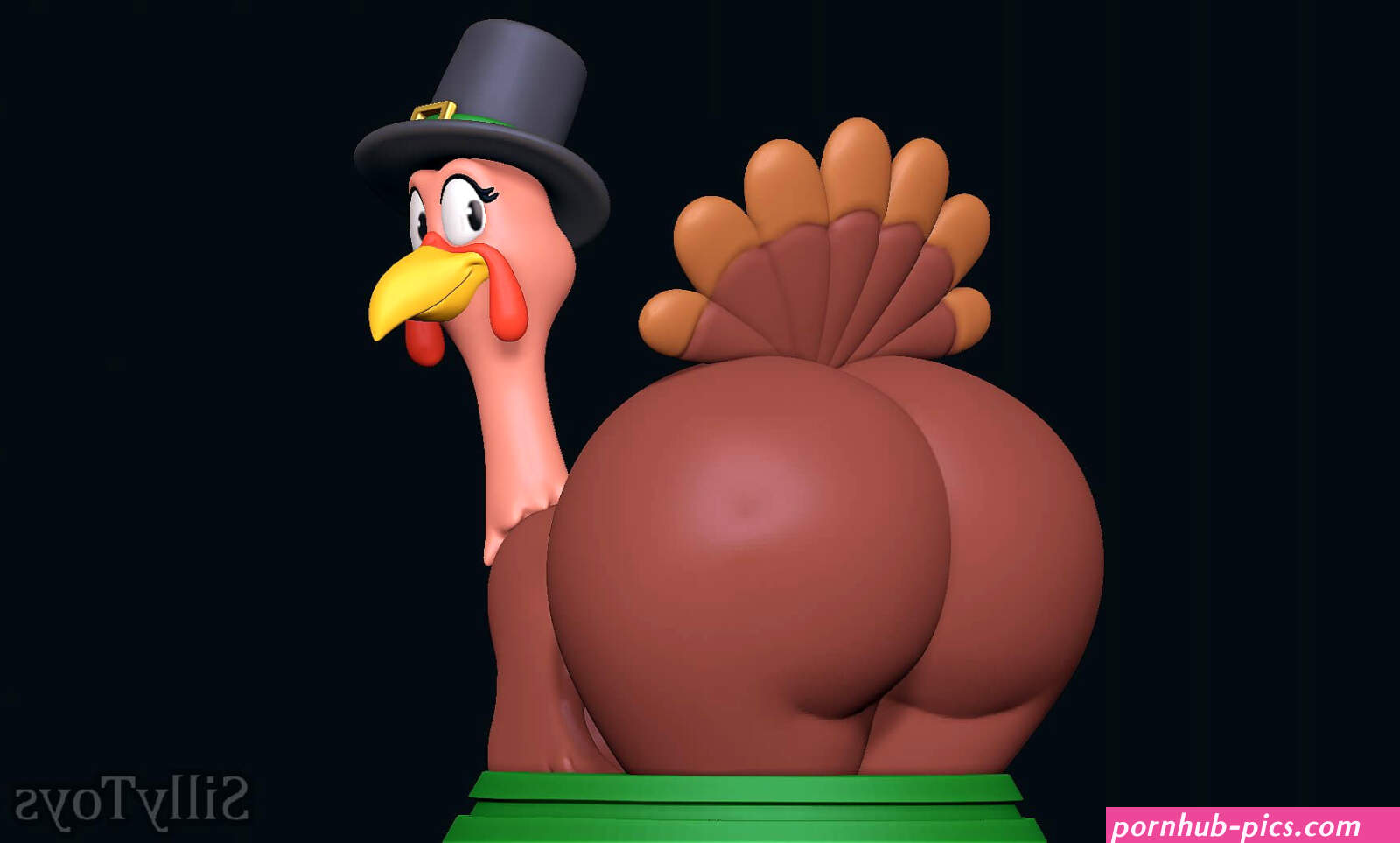 Turkey Big Booty For Thanksgiving