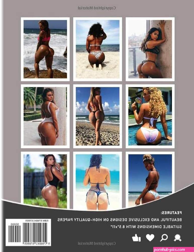 Big Booty Models Photo Book: Sexy Girls With Big Boot Photos Album Collection
