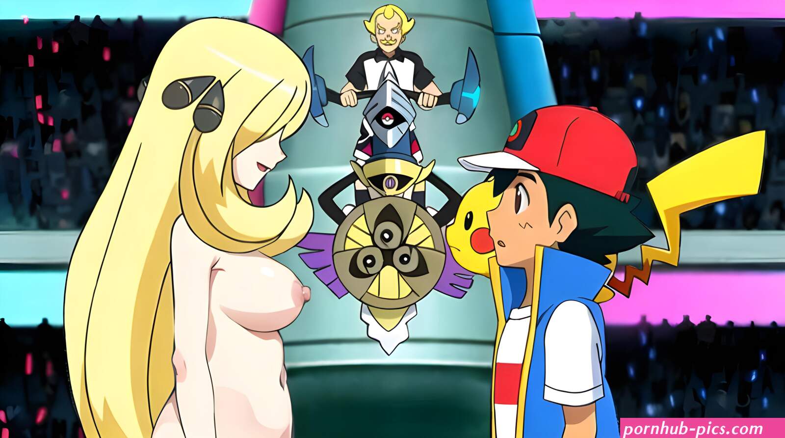 NUDE FILTER CYNTHIA POKEMON by MasterCeoCeo from Patreon