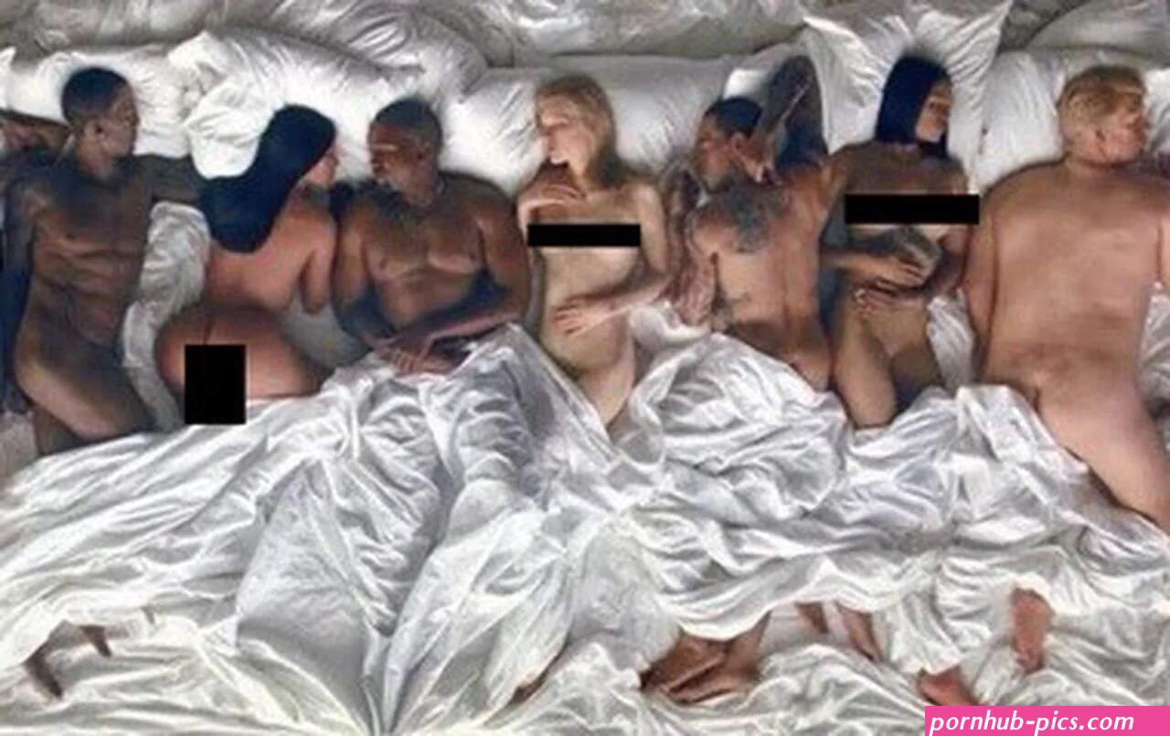 Kanye West puts naked Taylor Swift Rihanna Trump Cosby in new Famous video