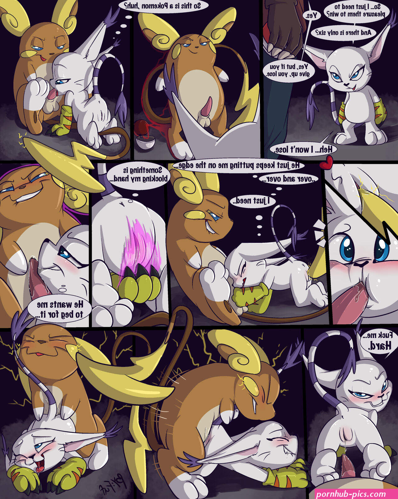 Testing Your Limits Digimon Pokemon