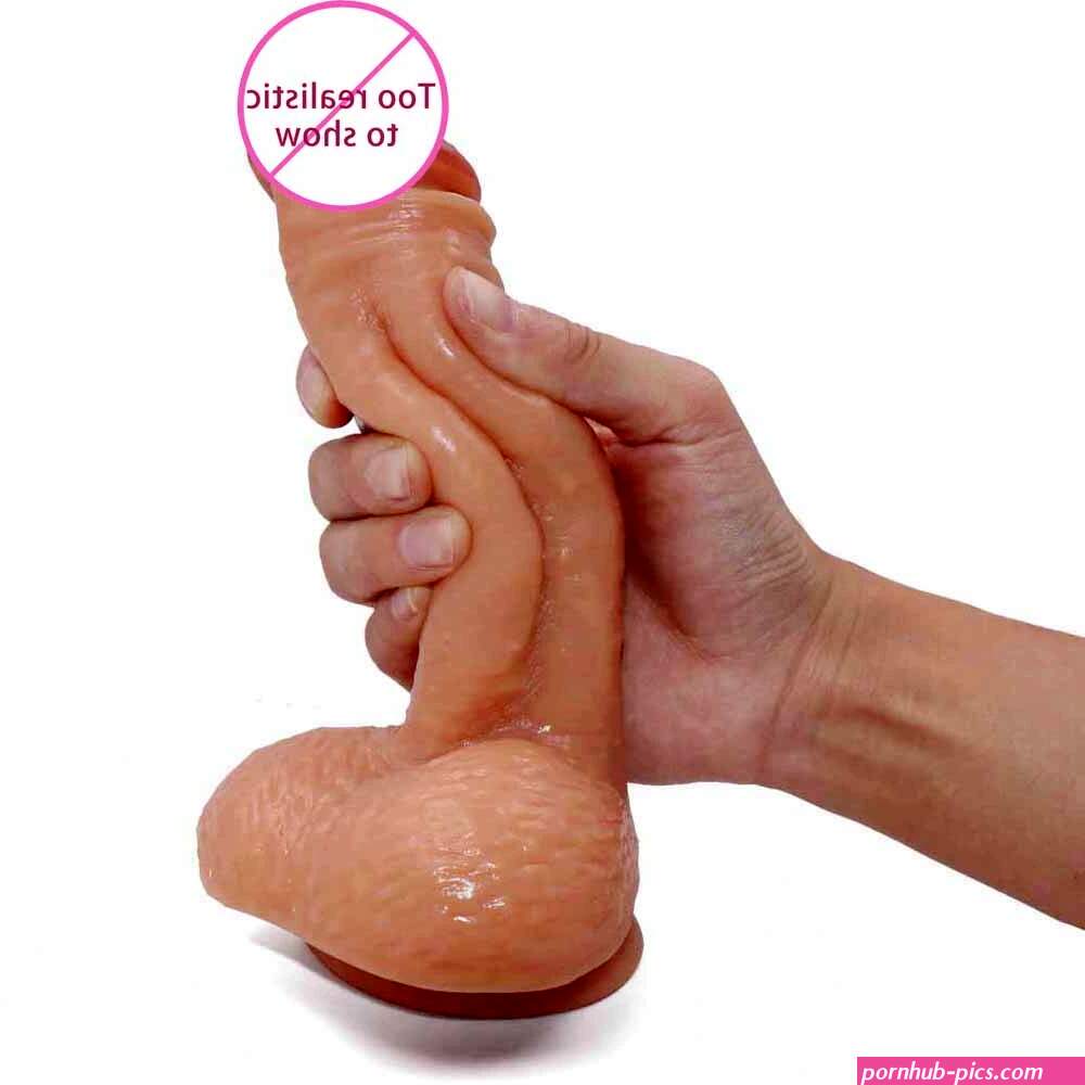 Realistic Dildos Feel Like Skin Adult Sex Toys for Women Soft Silicone Strong Suction Cups Hands-Free Play