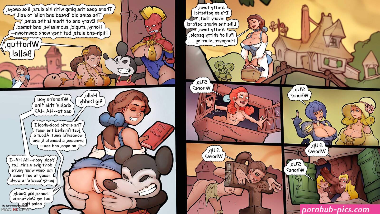 House of Mouse porn comic