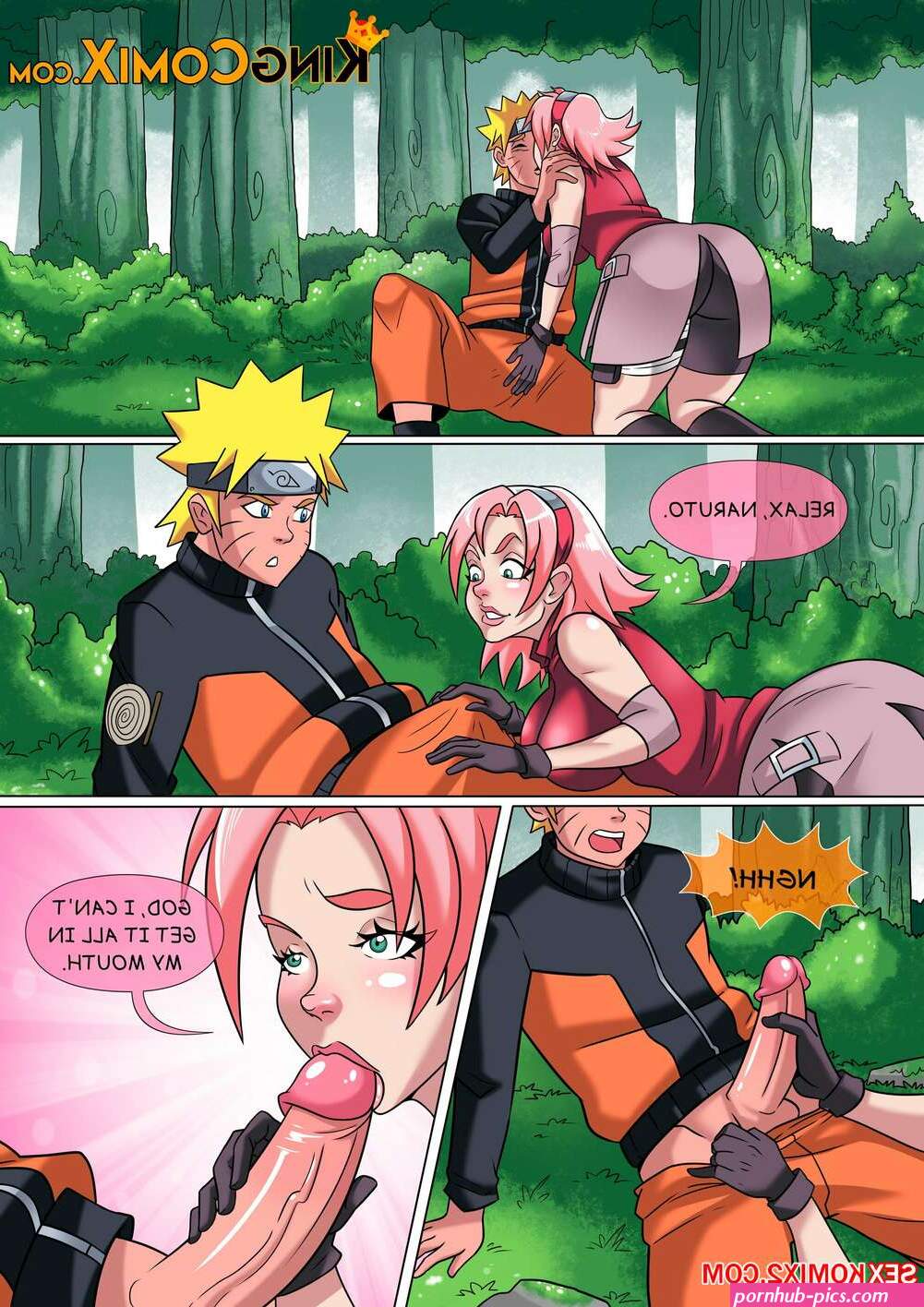 Porn comic Orochimarus Secret Jutsu. Kingcomix Exclusive Sex comic busty beauties participate