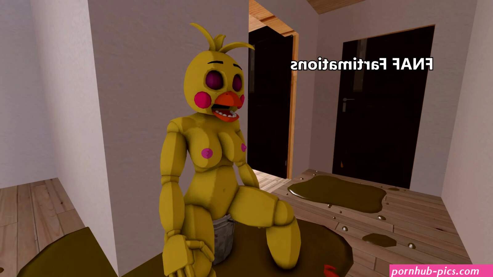 SFM FNAF Toys Chicas Farty Time Alone