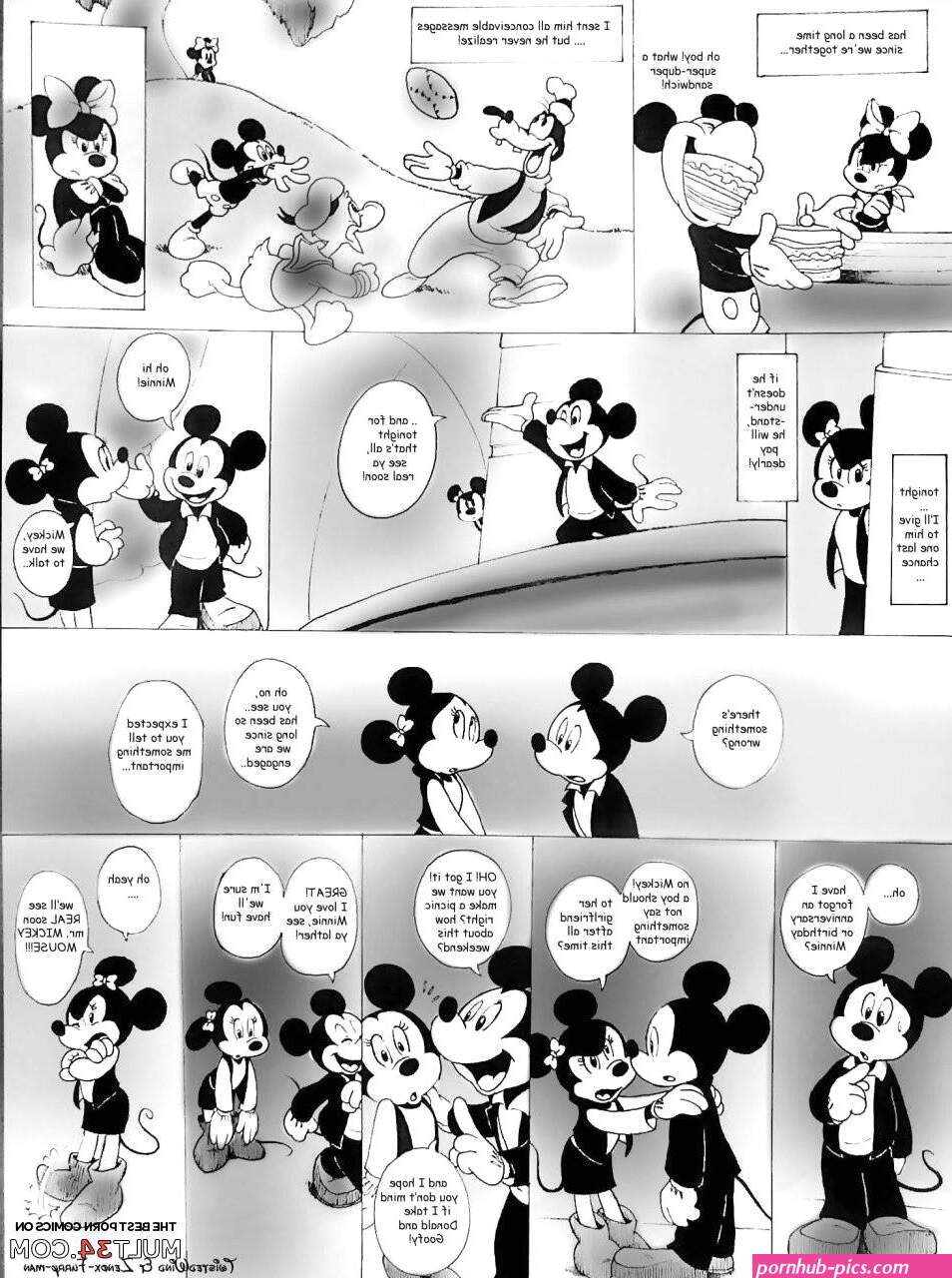 House of Mouse XXX porn comic