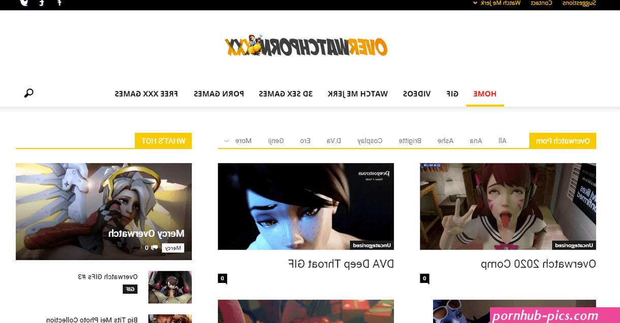 What are the best porn sites for Overwatch porn?