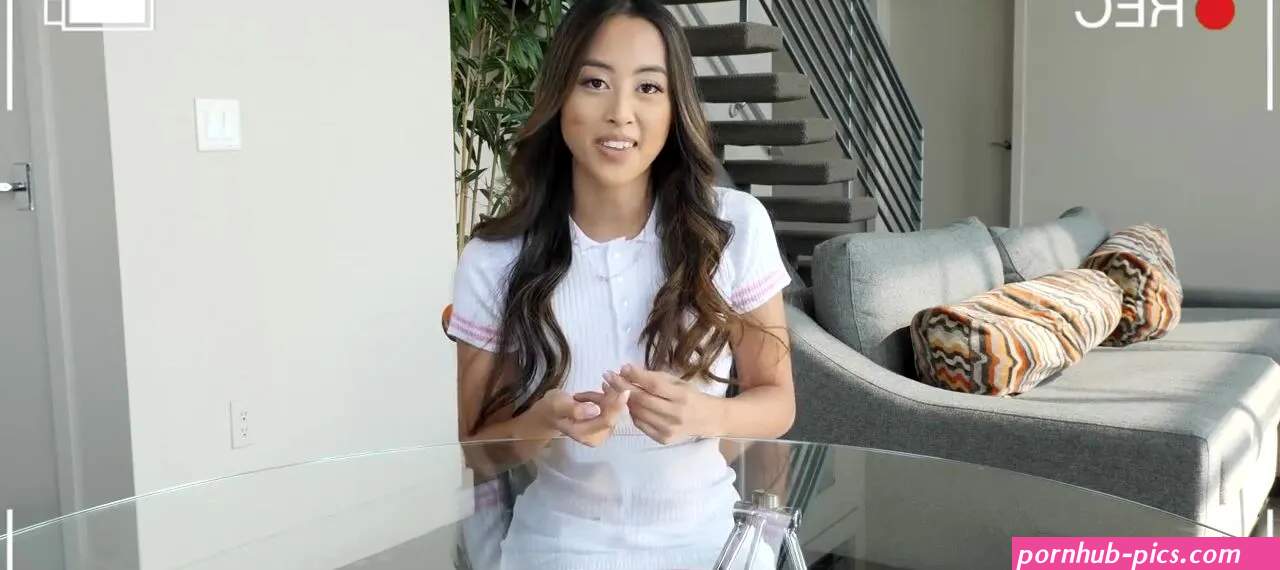 Sweet Asian girl Alexia Anders is handling a big black cock