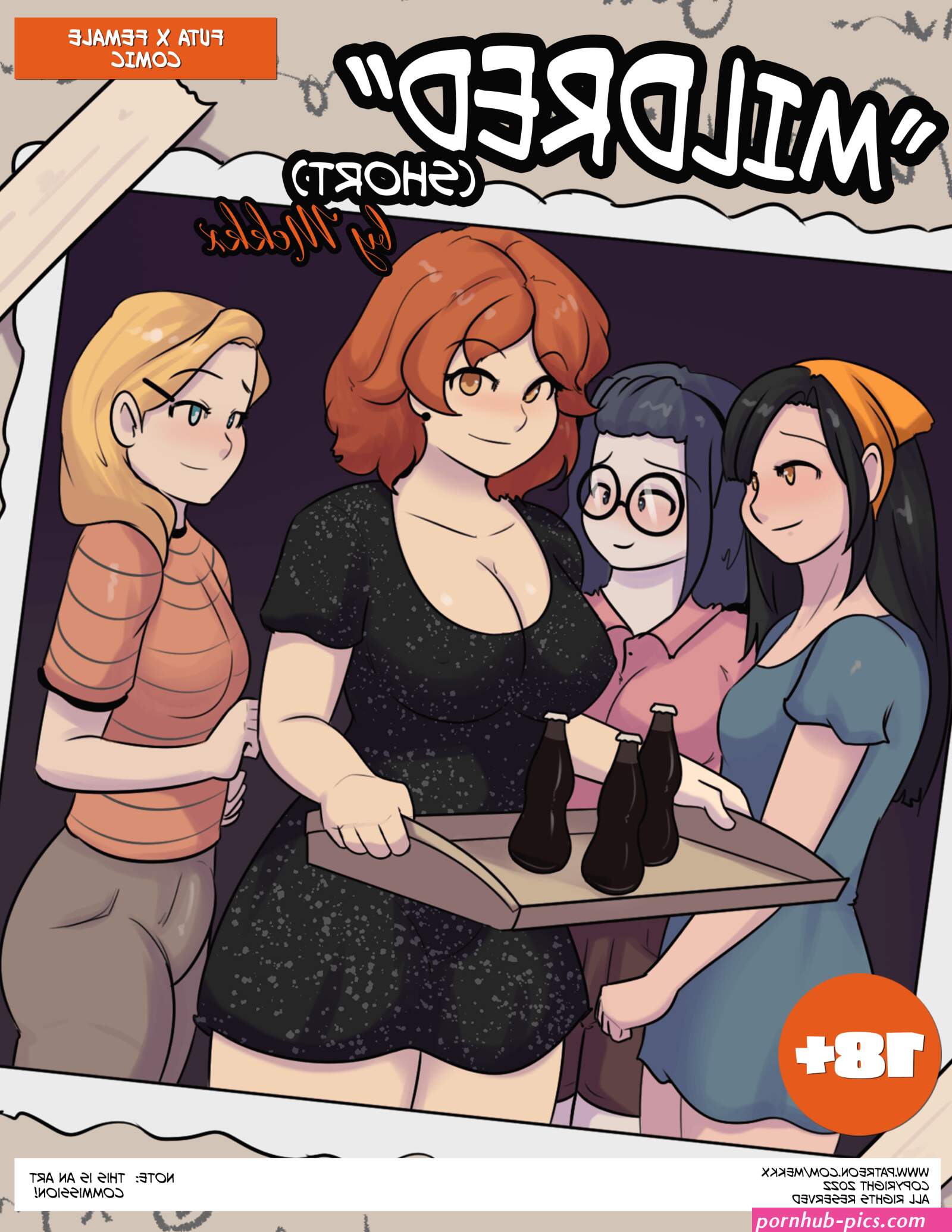 FREE Mildred Short futa x female by Mekkx