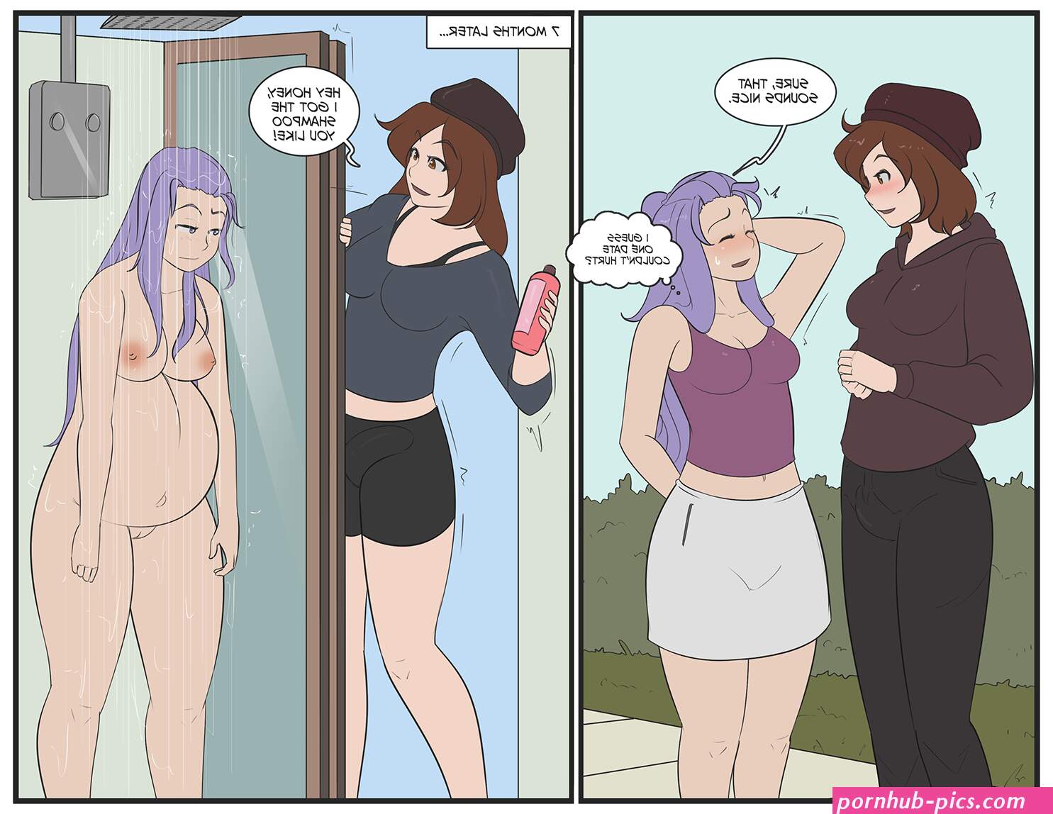 futa x female comic pregnant by mekkx