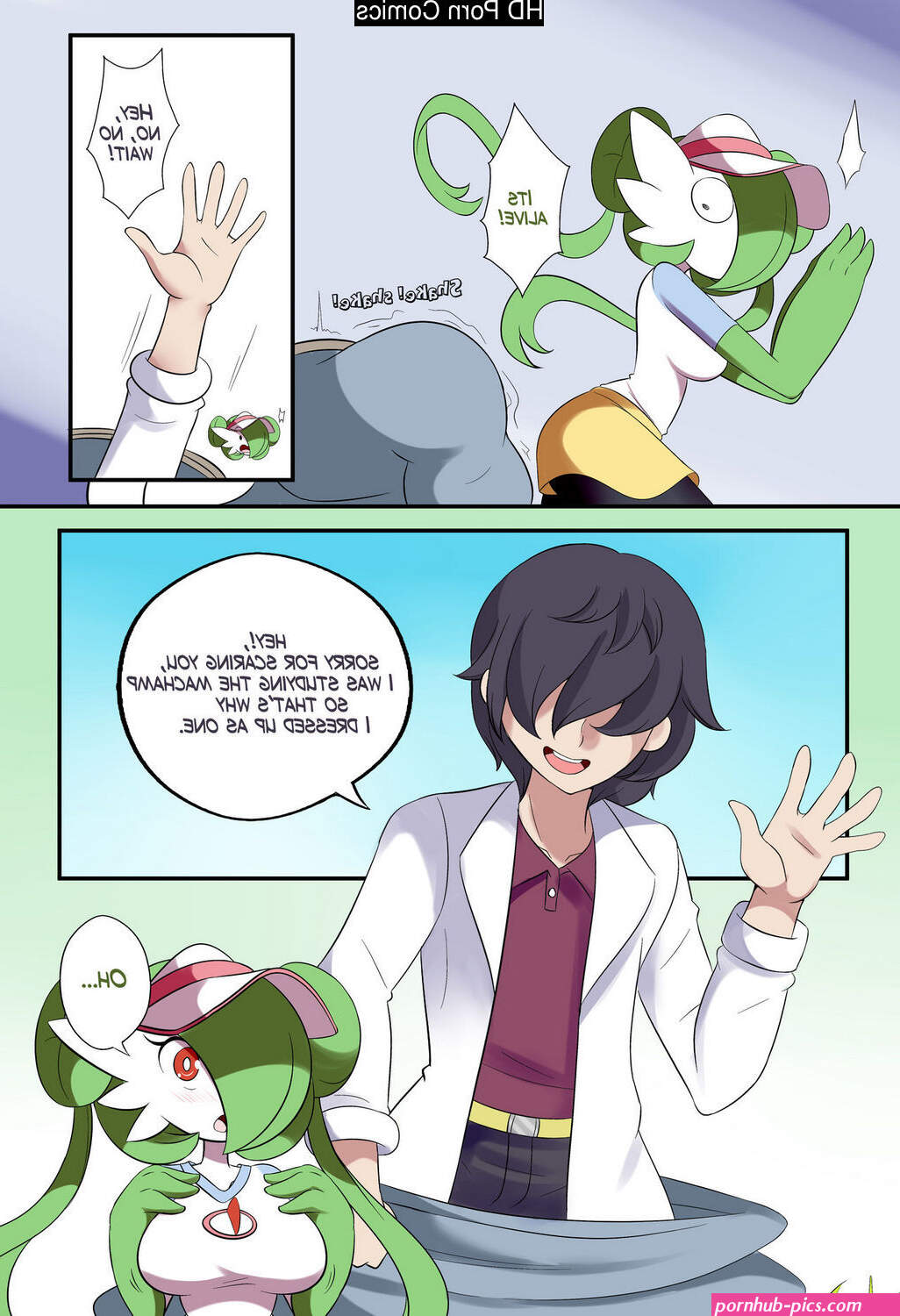Gardevoir Trainer comic porn