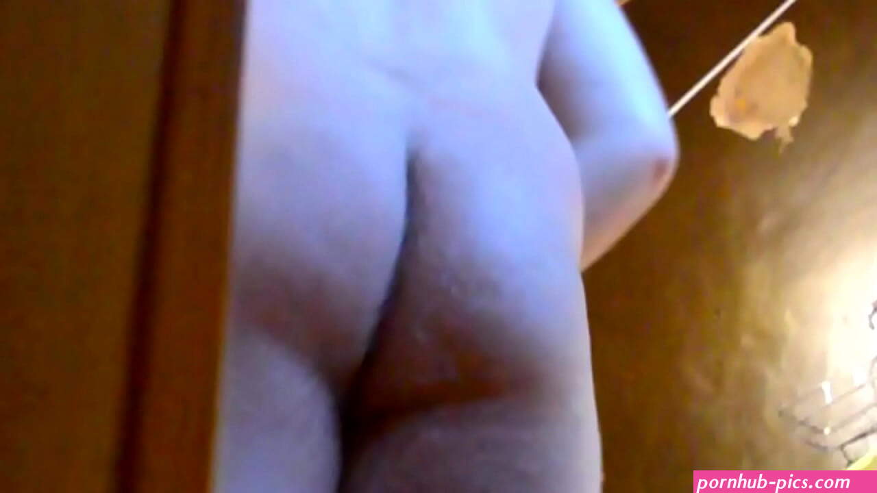 Chubby teen off his shower