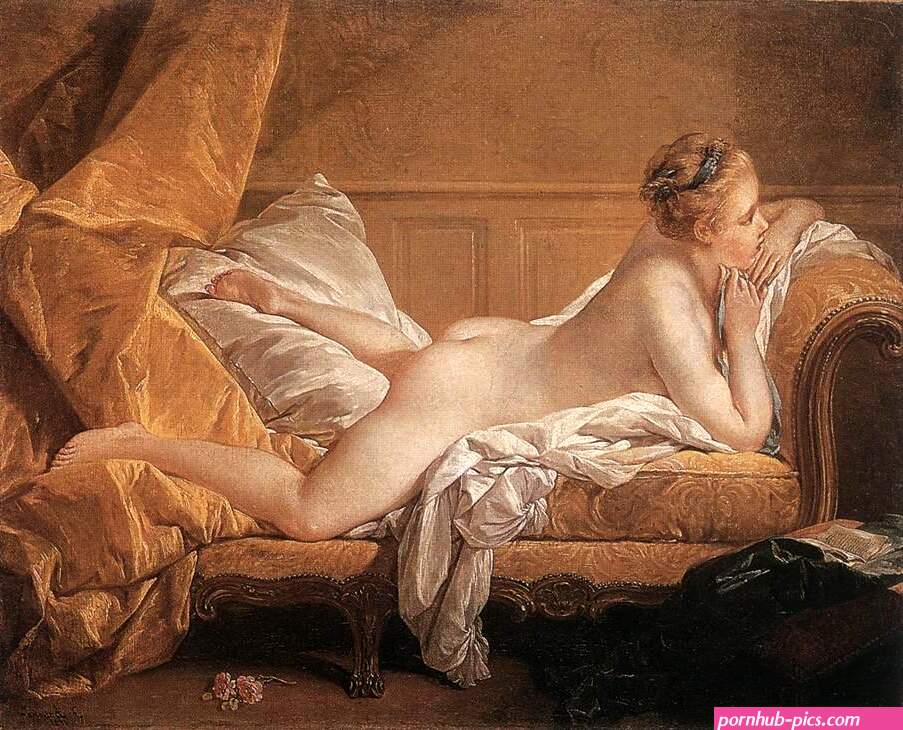 Reclining Girl by François Boucher