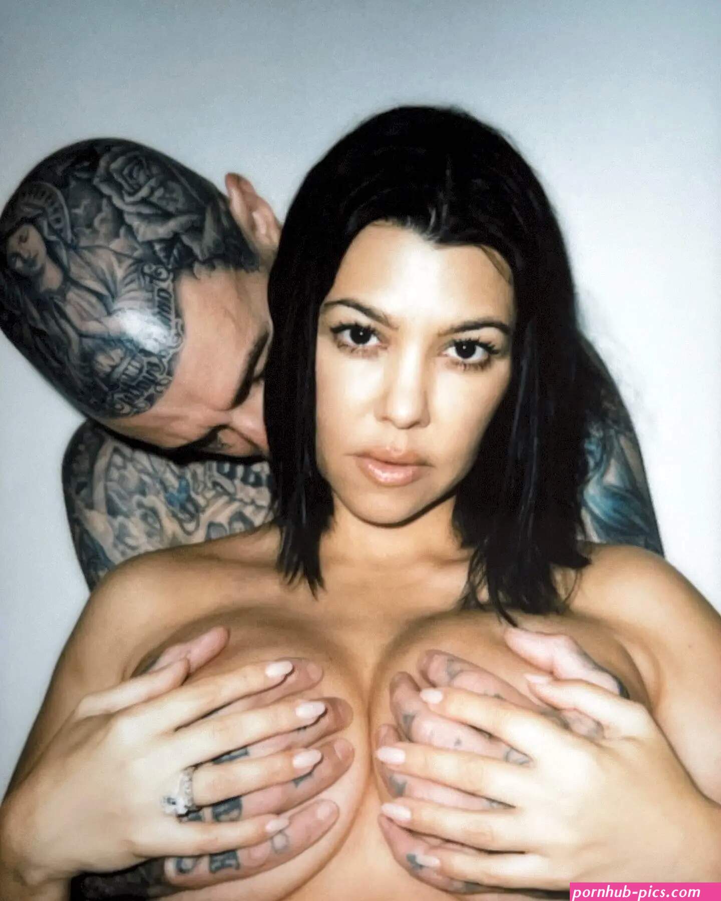 Travis Barker and Kourtney Kardashian post NSFW photos