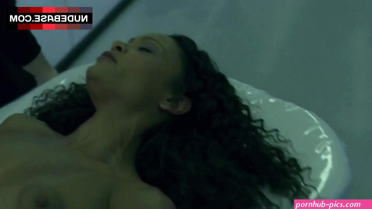 Thandie Newton Naked on Table