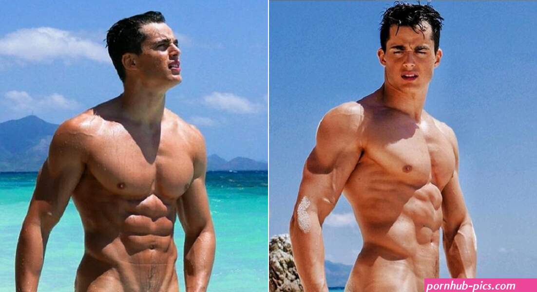 Pietro Boselli strips completely naked for jaw-dropping Earth Day beach shoot