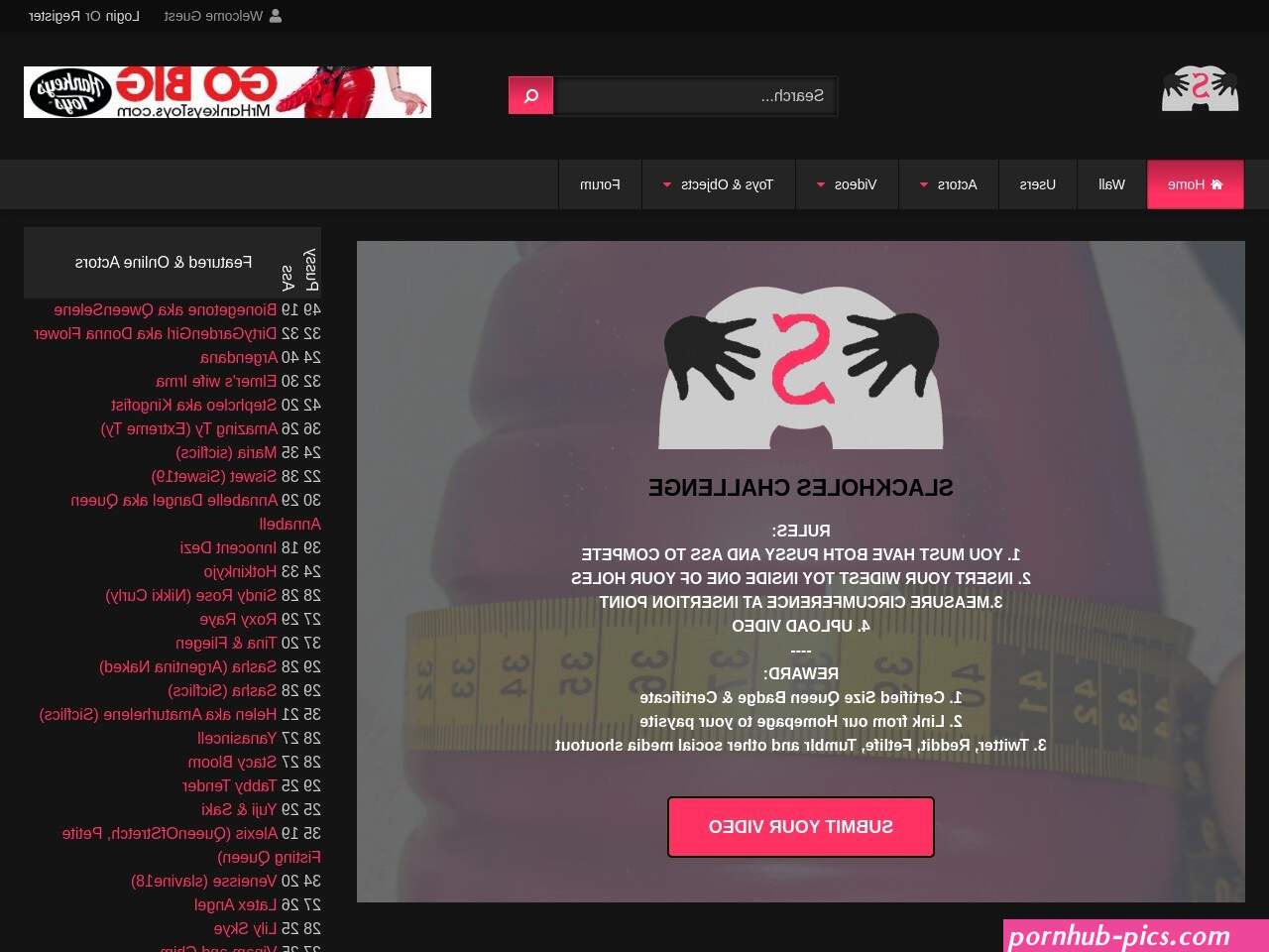SlackHoles and Similar Best Fetish Porn Sites
