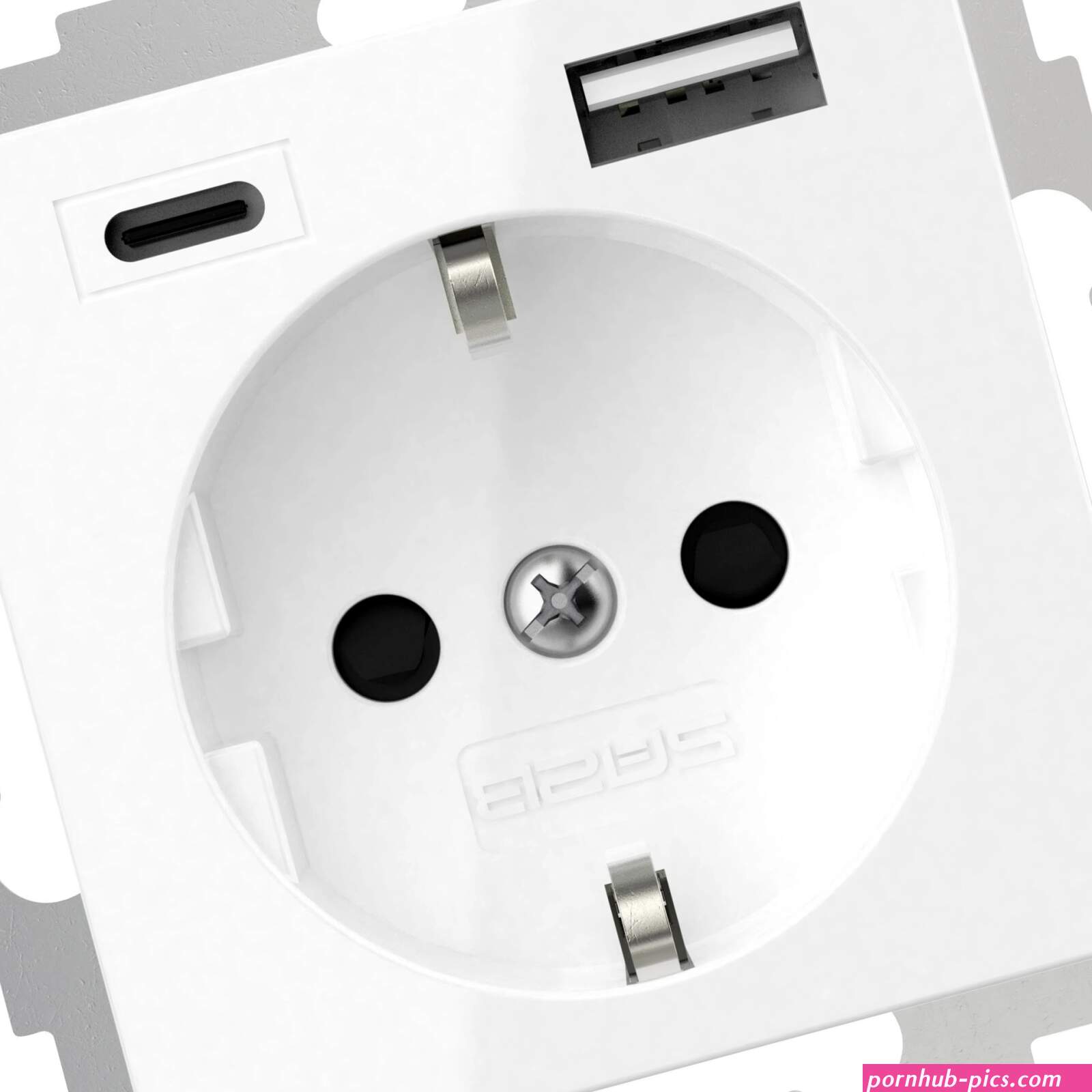 Buy 2USB 2U-449511 1x PG socket incl. USB charging port Child safety VDE IP20
