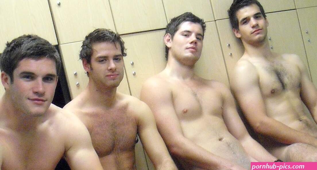 Half naked guys