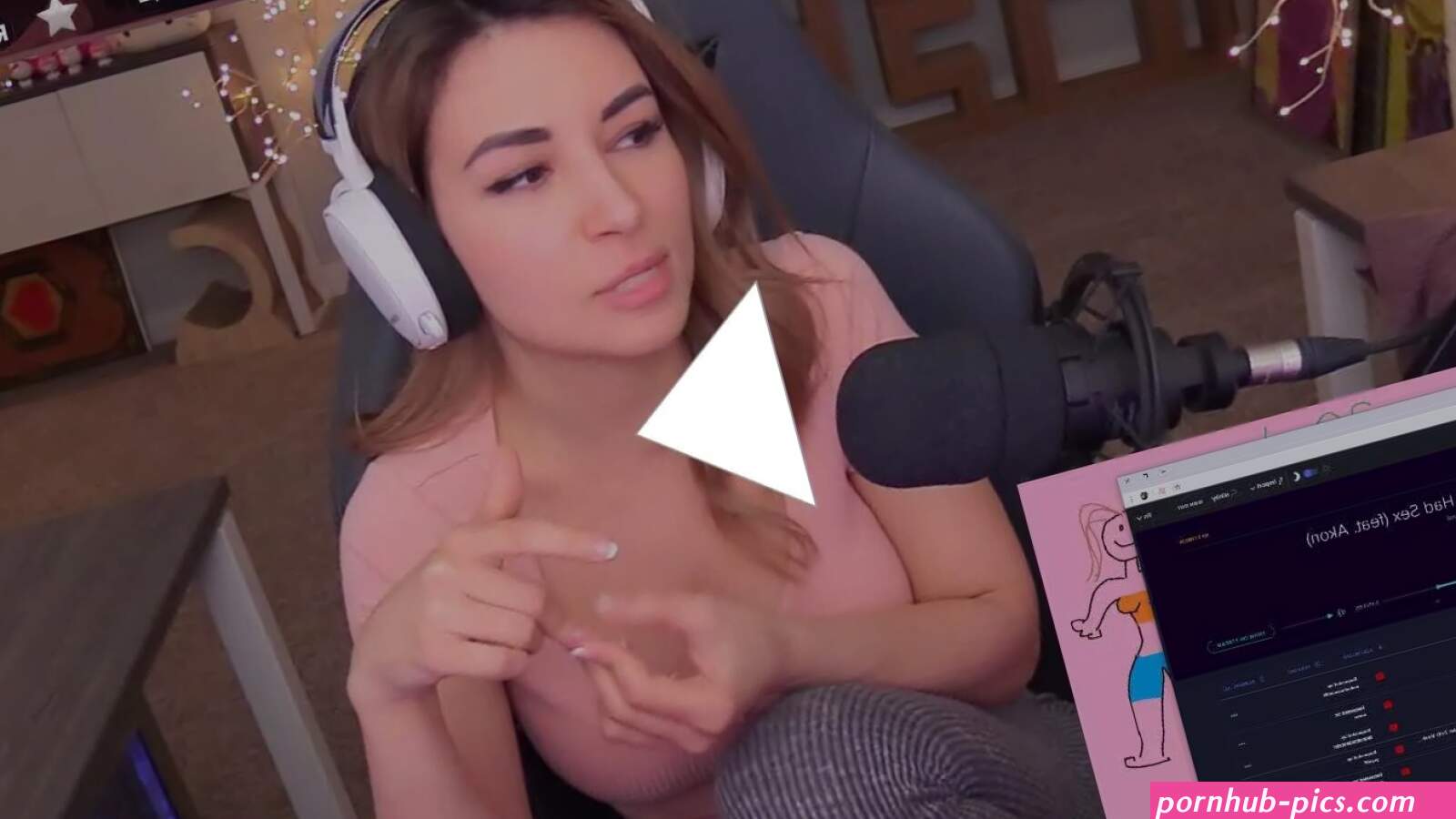 Naked twitch
