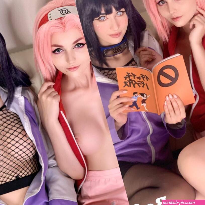 Hinata and SakuraNaruto by Purple Bitch and Sia Siberia from purple bitch hinata Post