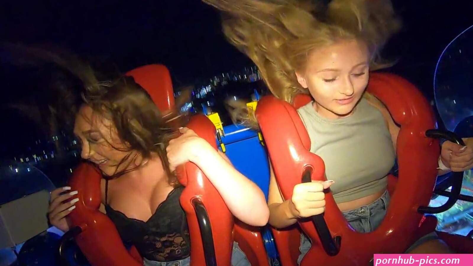 Excellent Nip Slip on Slingshot ride 7:30
