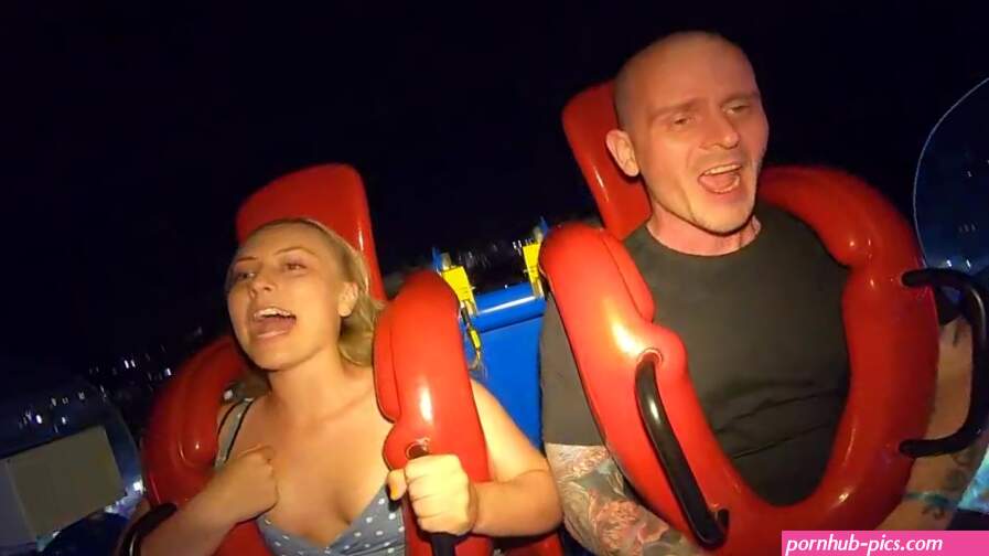 Boob slip on slingshot ride 0:48
