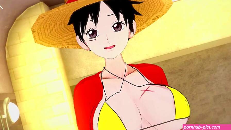 ONE PIECE MONKEY D LUFFY GENDER BENDER ANIME HENTAI 3D UNCENSORED