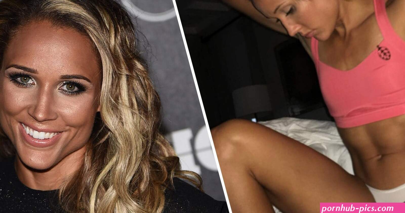 Lolo Jones Attempts To Jump Into Her Own Pants