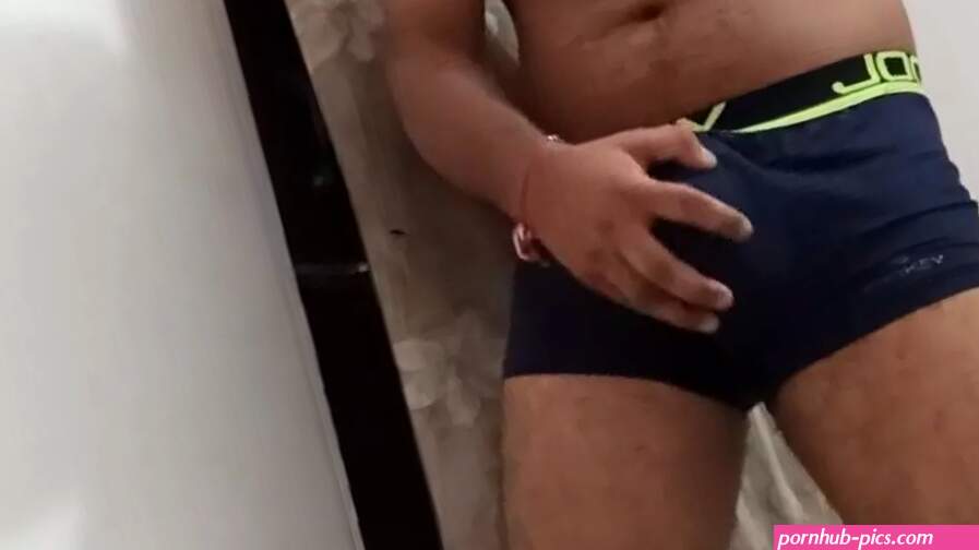 Indian Gym Trainer Showing his Hairy body bulge big cock and big ass in video call Underwear watch online