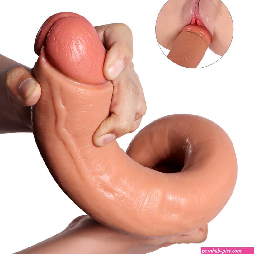 A113 Bernie Extra-long Ultra Realistic Suction Cup Dildo with Balls 16 Inch