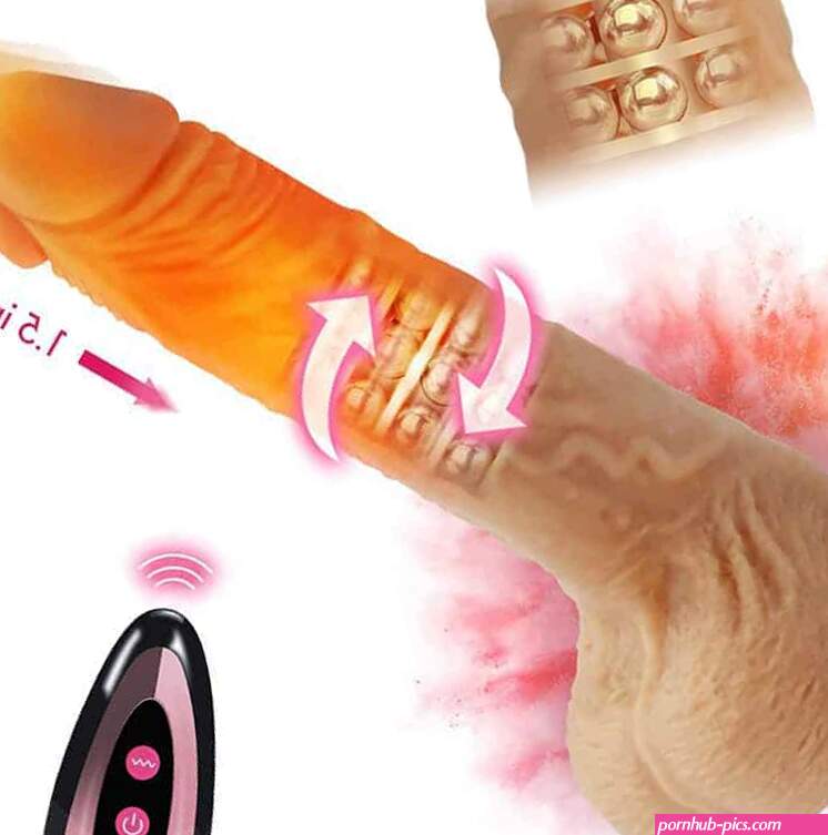6 IN 1 THRUSTING HEATING TELESCOPIC SQUIRMING DILDO