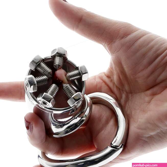 CBT CHASTITY FLOWER OF THORNS Stainless Steel Chastity Cage With With arc-shaped Cock Ring BDSM toys Bondage Fetish cock toys